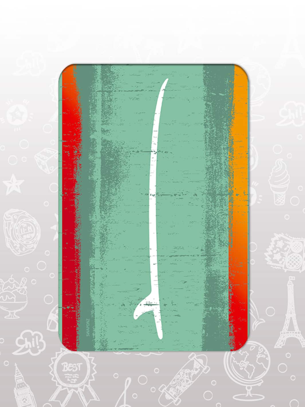Bag Tag Swap Pack - Surf 2