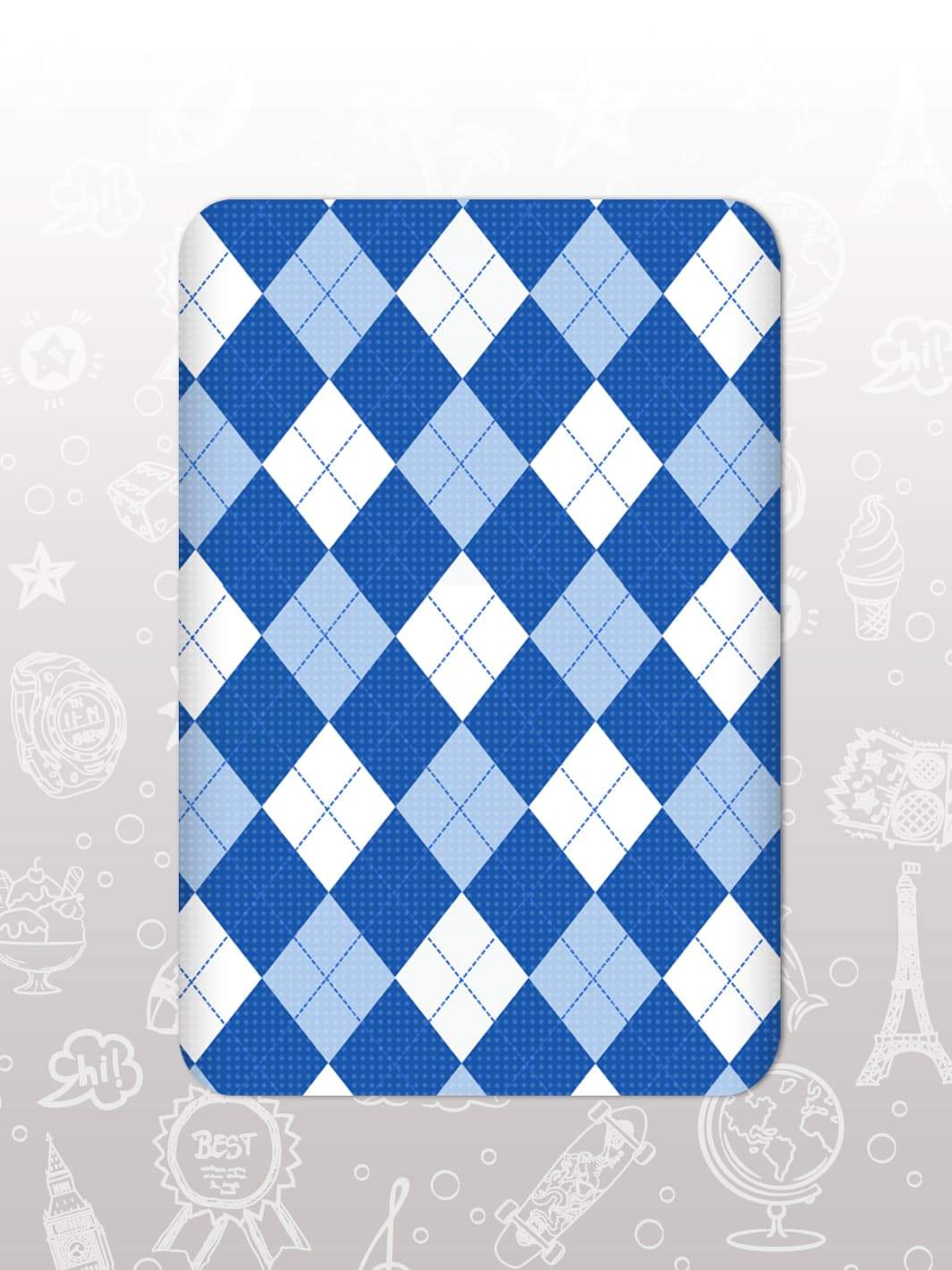Bag Tag Set - Argyle
