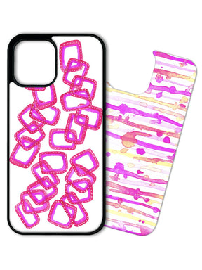 Phone Case Set - Love Pink