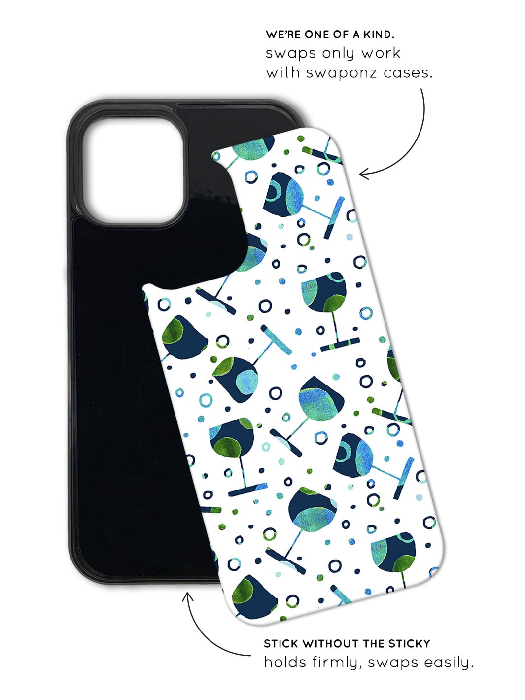 Phone Case Set - Retro Cocktail