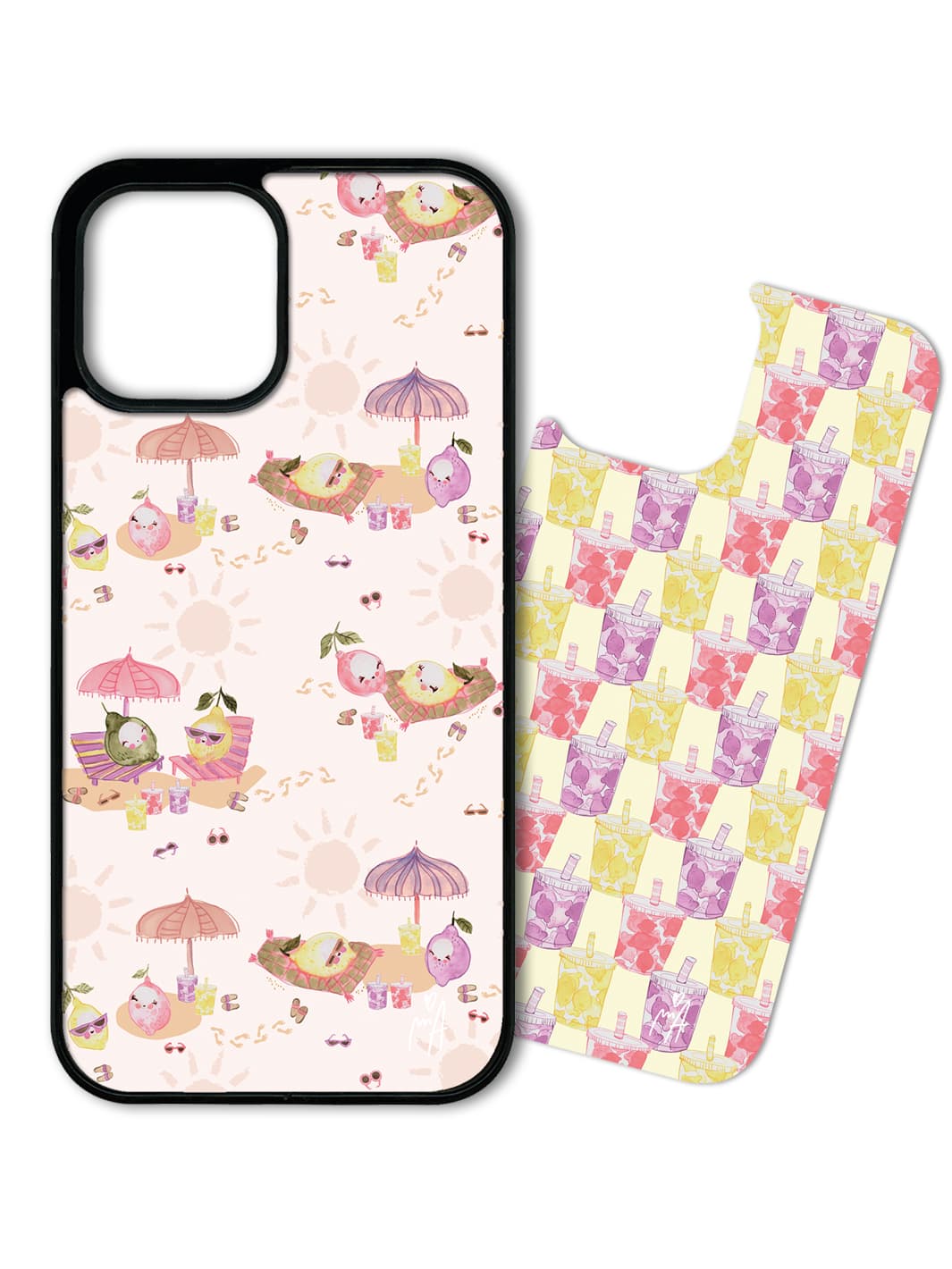 Phone Case Set - Lemonade