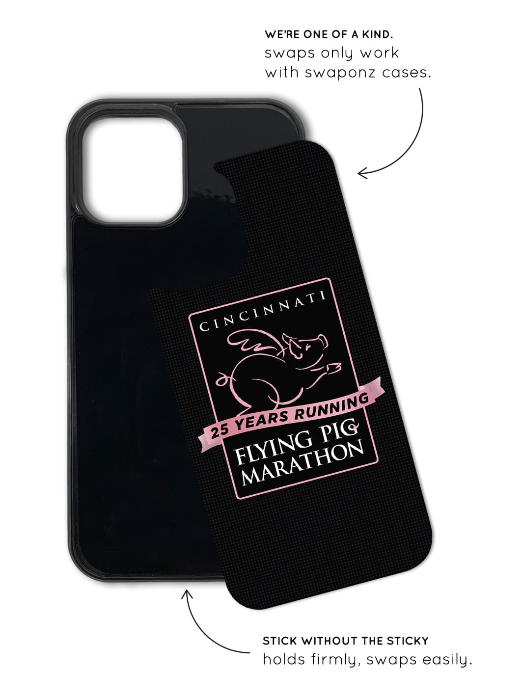 Phone Case Set - Flying Pig Marathon 25th 1