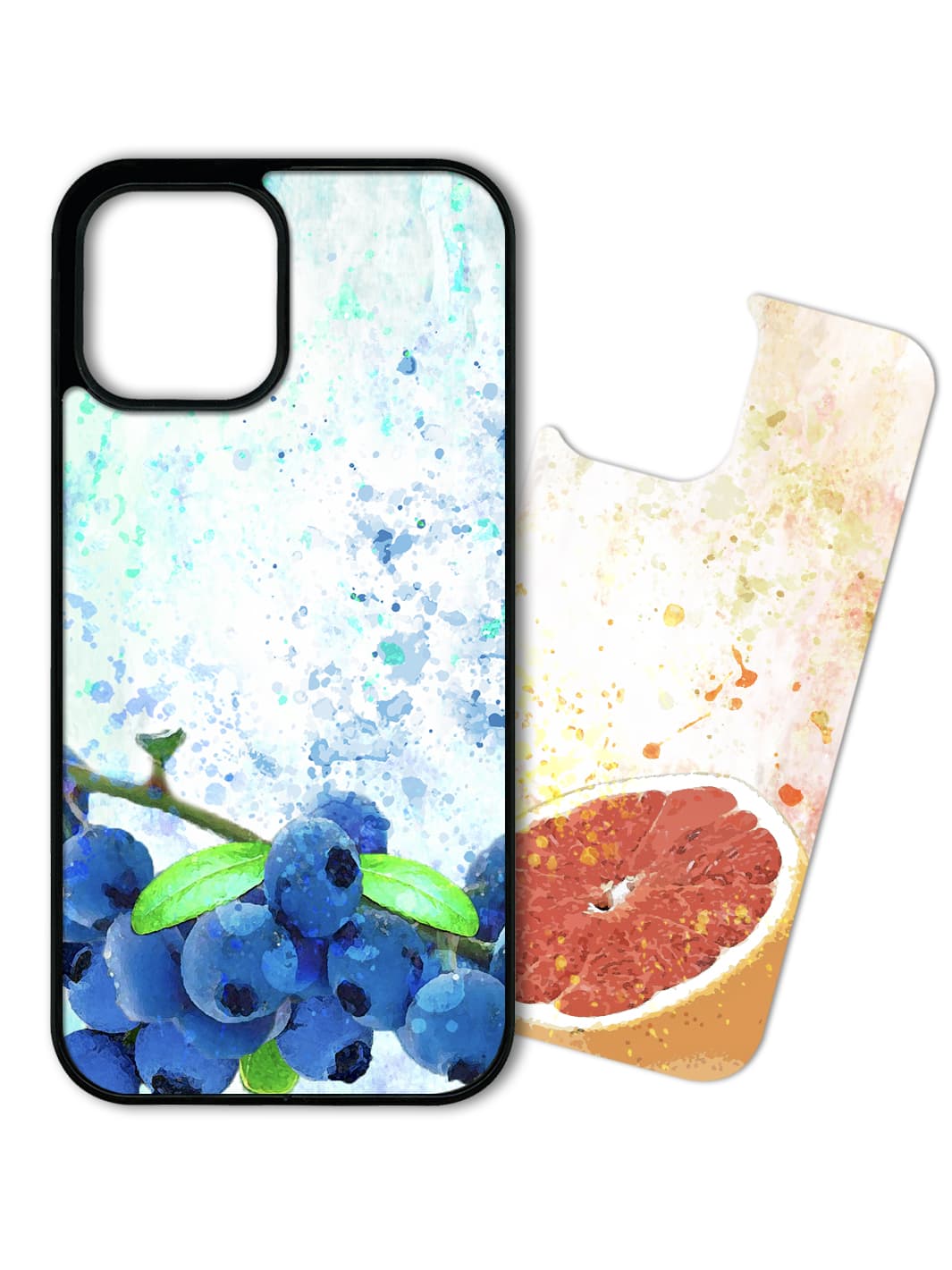 Phone Case Set - Blueberries