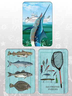 Bag Tag Swap Pack - Saltwater Fishing