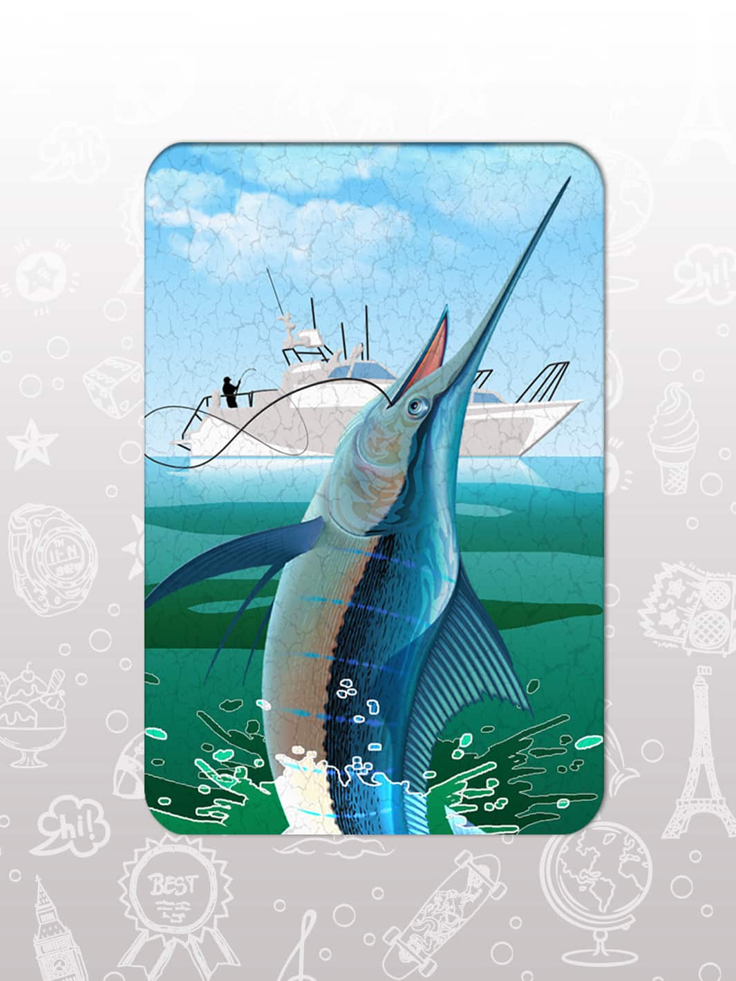 Bag Tag Swap Pack - Saltwater Fishing