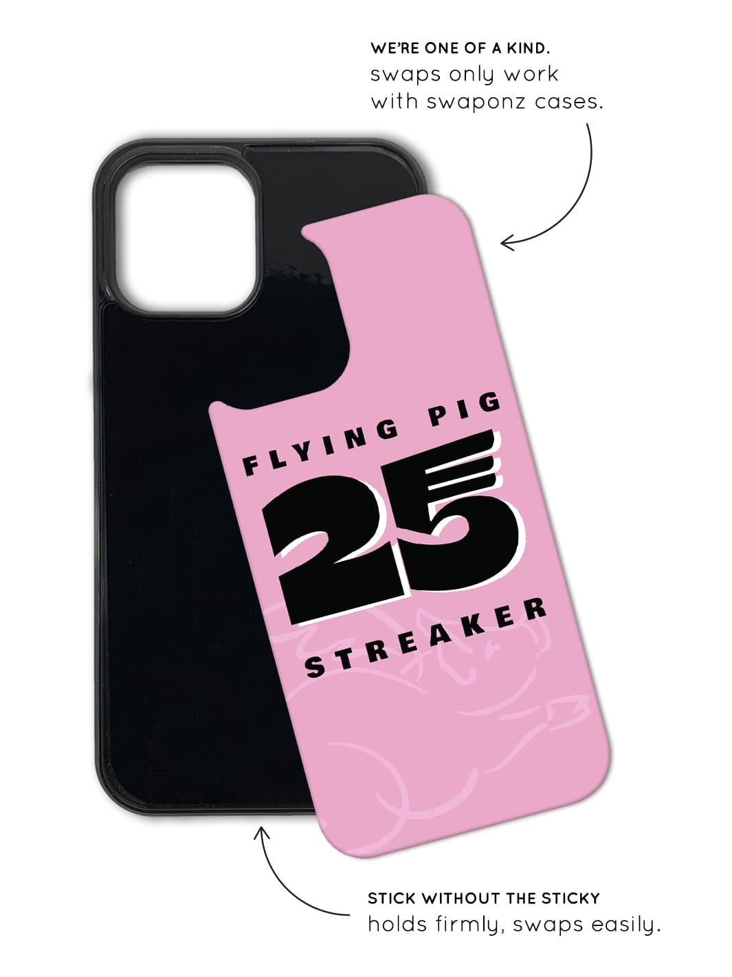 Phone Case Set - Flying Pig Marathon 25th 3