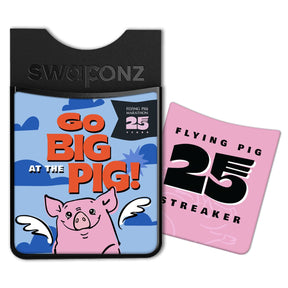 Phone Wallet Set - Flying Pig Marathon 25th 2