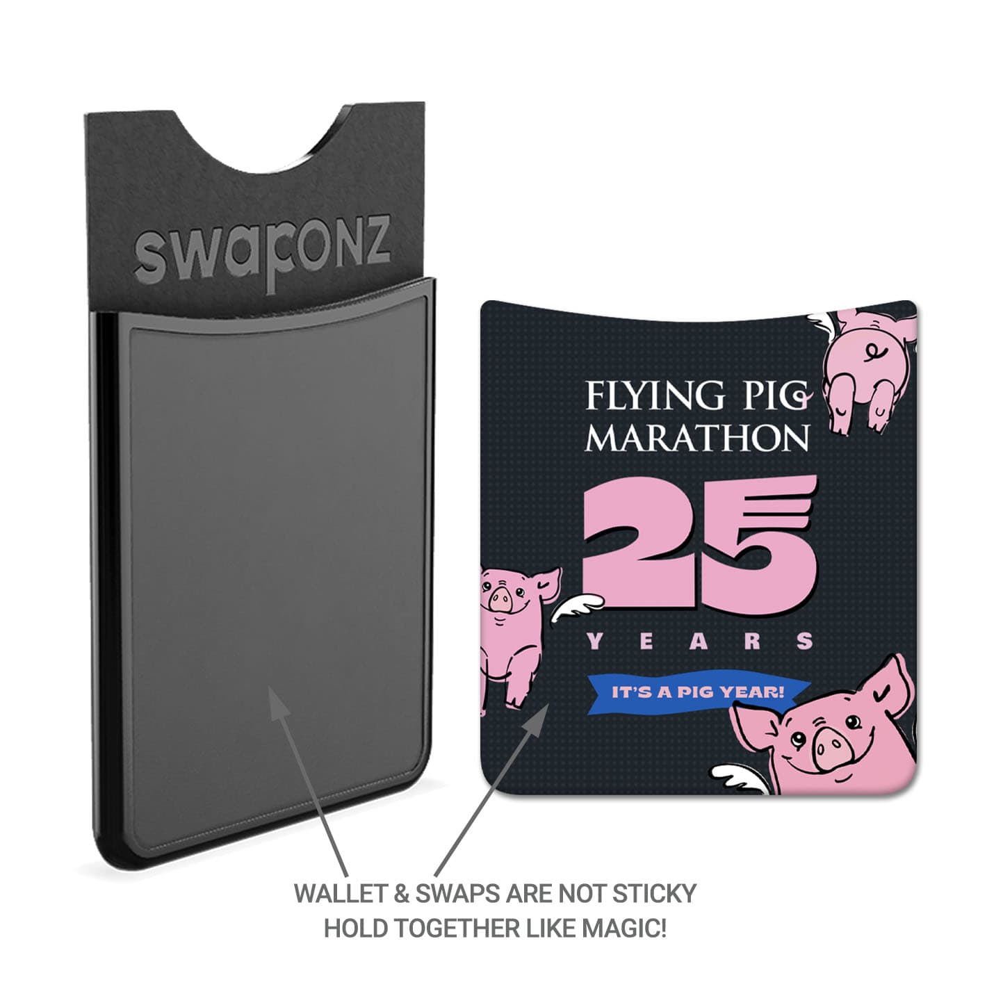 Phone Wallet Set - Flying Pig Marathon 25th 3