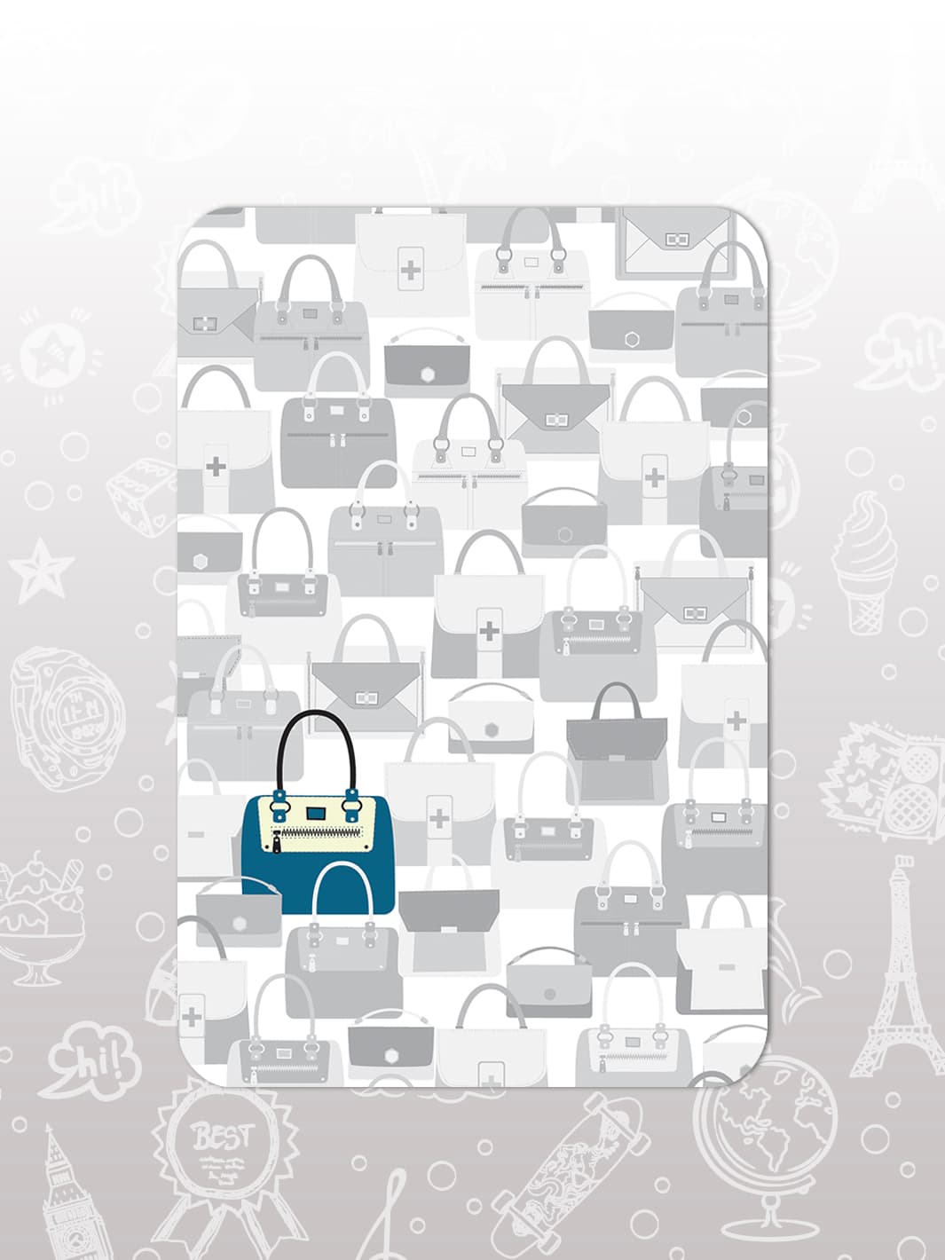 Bag Tag Swap Pack - Handbags