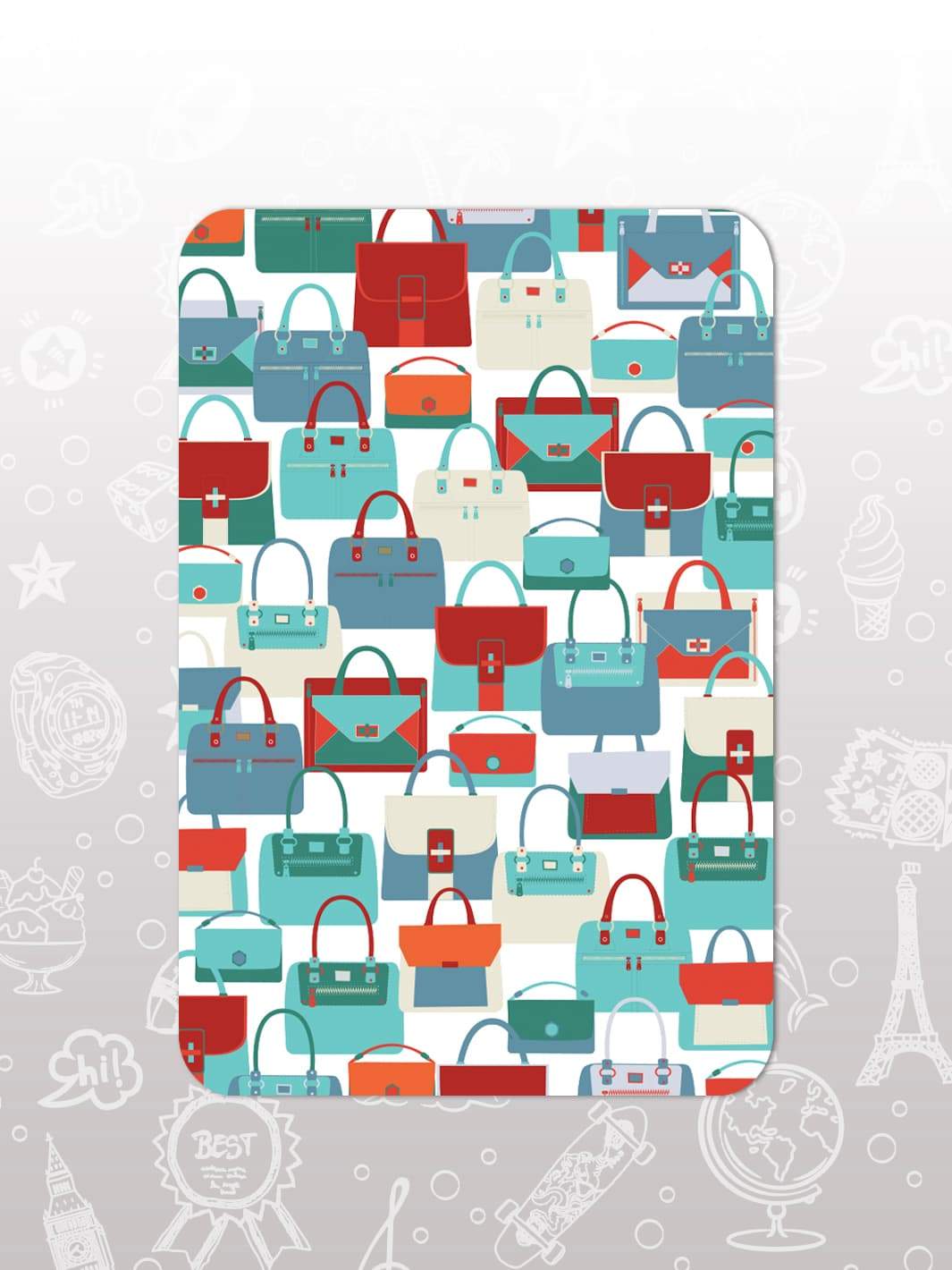 Bag Tag Set - Handbag