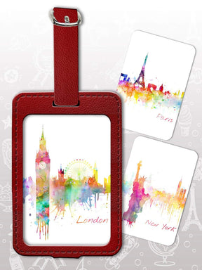 Bag Tag Set - Cities